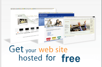 Thiết kế website với hosting miễn phí.