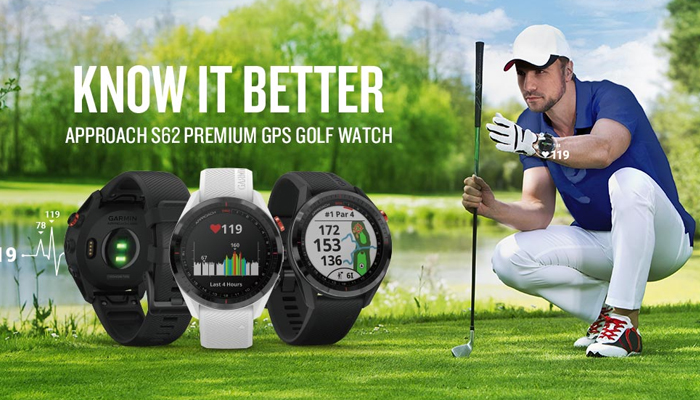 Garmin S62 - Đồng hồ golf GPS