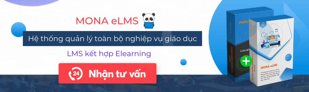 Mona eLMS phần mềm quản lý trung tâm gia sư chất lượng nhất