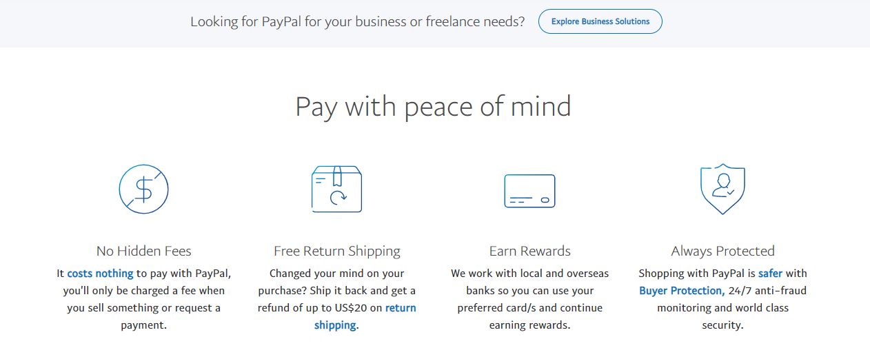 Cổng thanh toán trực tuyến Paypal