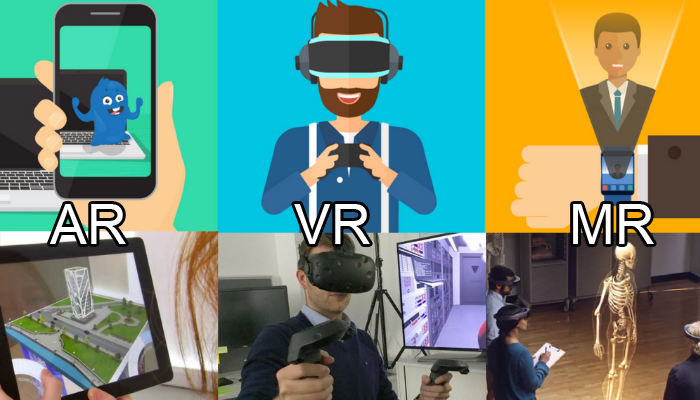 Phân biệt công nghệ thực tế ảo giữa VR, AR và MR khác nhau những gì?
