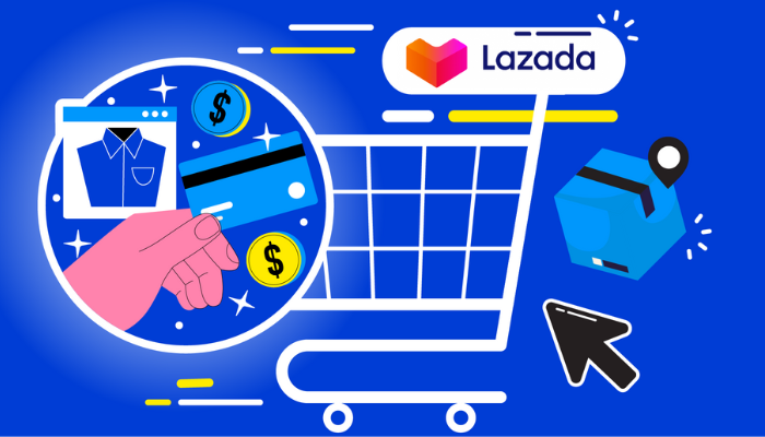 Website thương mại điện tử Lazada