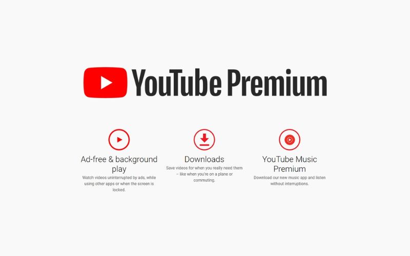 lợi ích khi sử dụng YouTube Premium