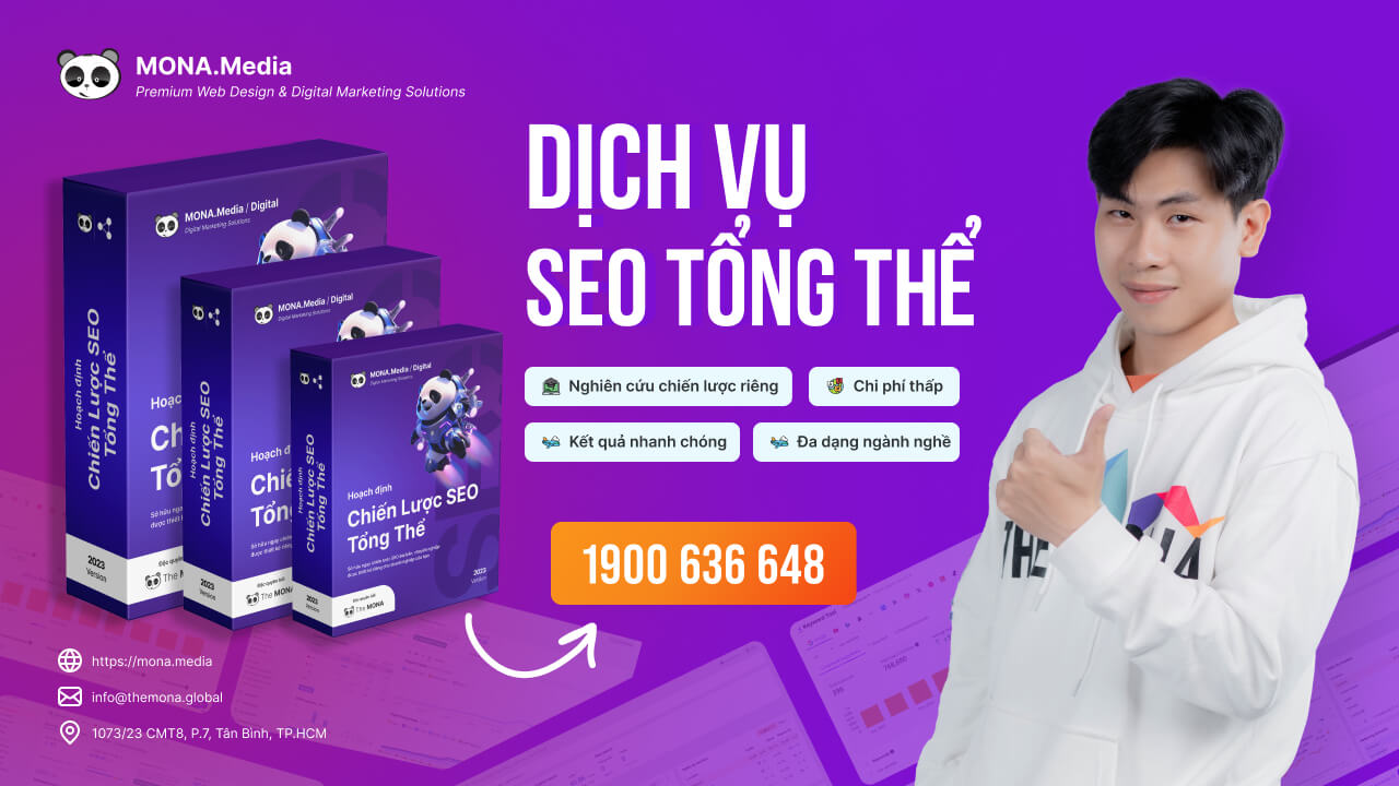 Dịch vụ SEO tổng thể tại MONA Media