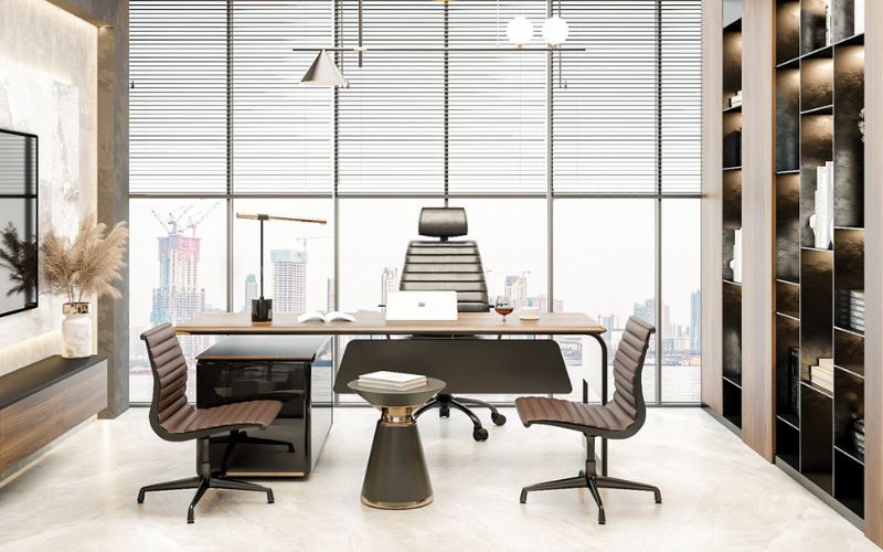 Nội thất văn phòng Hoa Thị